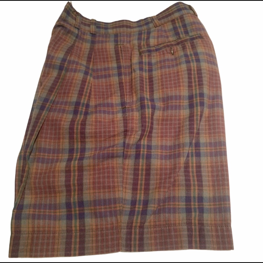Timberland Plaid Bermuda Walking Shorts Size 30